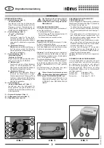 Preview for 3 page of Martin Yale Intimus 278-1C Operating Instructions Manual