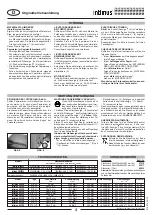 Preview for 4 page of Martin Yale Intimus 278-1C Operating Instructions Manual