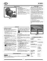 Preview for 3 page of Martin Yale MY 3000 CC Operating Instructions Manual