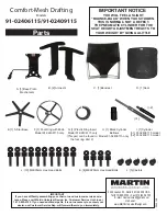 Предварительный просмотр 1 страницы Martin Comfort Mesh 91-02406115 Quick Start Manual