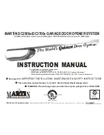 Preview for 1 page of Martin D3700e Instruction Manual