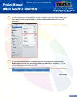 Preview for 9 page of Martin DMX 8 Zone Product Manual