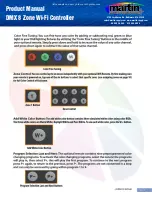 Preview for 19 page of Martin DMX 8 Zone Product Manual