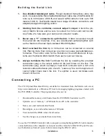 Preview for 8 page of Martin DMX Controller 2518 User Manual