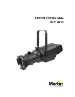 Preview for 1 page of Martin ELP CL User Manual