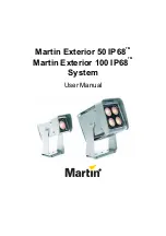 Предварительный просмотр 1 страницы Martin Exterior 100 User Manual