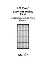 Martin LC PLUS Installation And Safety Manual preview