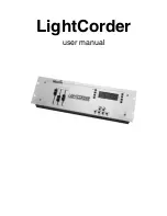 Martin LightCorder User Manual предпросмотр