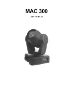 Martin MAC 300 User Manual preview