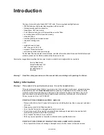 Preview for 5 page of Martin MAC 700 PROFILE User Manual