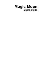 Preview for 1 page of Martin Magic Moon User Manual