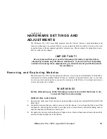 Предварительный просмотр 23 страницы Martin Roboscan Pro 1220 Operator'S Manual