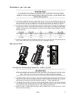 Preview for 6 page of Martin RoboScan Pro 918 User Manual