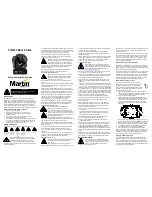 Preview for 1 page of Martin THRILL Mini Profile Installation Manual