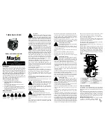 Preview for 1 page of Martin THRILL Multi-FX LED Safety And Installation Manual