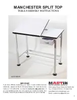 Preview for 1 page of Martin U-DS1922W Assembly Instruction Manual