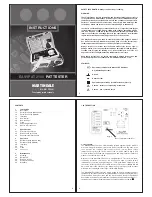 Preview for 1 page of Martindale Electric EASYPAT 2100 Instructions