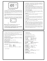 Preview for 2 page of Martindale Electric EASYPAT 2100 Instructions