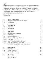 Preview for 2 page of Martindale Electric EZ165 Instruction Manual