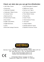 Preview for 16 page of Martindale Electric EZ165 Instruction Manual