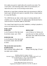 Preview for 3 page of Martindale Electric LOK6 Series Instruction Manual