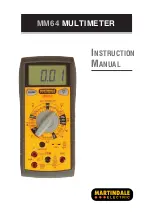 Martindale Electric MM64 Instruction Manual preview