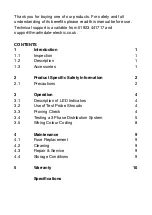 Preview for 3 page of Martindale Electric PC15250 Mk2 Instruction Manual