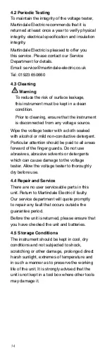 Preview for 16 page of Martindale Electric VT25 Instruction Manual