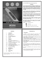 Предварительный просмотр 1 страницы MARTINDALE FD650/R Instruction Manual