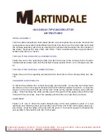 MARTINDALE HV-3 Instructions Manual preview