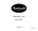 Preview for 24 page of Martinelli NAVETTA ELITE Manual