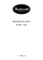 Martinelli SEGGIOLINO POP-UP Manual preview