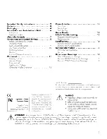 Preview for 3 page of MartinLogan Dynamo 1000W User Manual