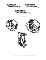 Предварительный просмотр 1 страницы MartinLogan Electro Motion IC User Manual