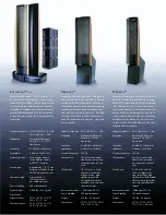 Предварительный просмотр 8 страницы MartinLogan ESL Aeon Brochure & Specs