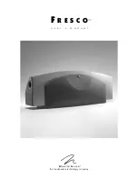 MartinLogan FRESCO User Manual предпросмотр