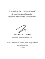 Предварительный просмотр 14 страницы MartinLogan Mikros 90 User Manual