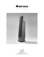 MartinLogan MONTAGE User Manual предпросмотр