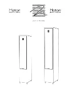 Предварительный просмотр 1 страницы MartinLogan Motion 20 User Manual