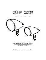 MartinLogan OUTDOOR 40SAT User Manual предпросмотр