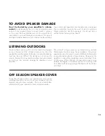 Preview for 15 page of MartinLogan OUTDOOR 40SAT User Manual