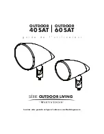 Preview for 21 page of MartinLogan OUTDOOR 40SAT User Manual