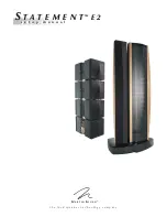 Preview for 1 page of MartinLogan Statement E2 Setup Manual