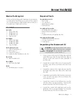 Preview for 3 page of MartinLogan Statement E2 Setup Manual