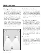 Preview for 4 page of MartinLogan Statement E2 Setup Manual