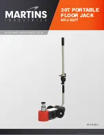 Предварительный просмотр 1 страницы MARTINS Industries MFJ-S30T Manual