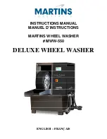 Preview for 1 page of MARTINS Industries MWW-550 Instruction Manual