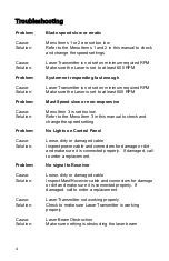 Preview for 6 page of Martronic Engineering Laser Tech 304 Operating Manual