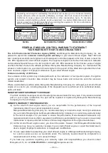 Preview for 4 page of Maruyama B230L Owner'S/Operator'S Manual