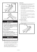 Предварительный просмотр 15 страницы Maruyama B230L Owner'S/Operator'S Manual